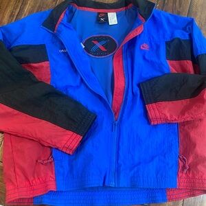 Vintage Nike Jacket XL 90s Colorblock Y2K Streetwear windbreaker cross training